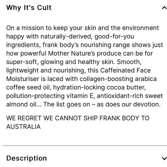 $8 ๐ FRANK BODY Everyday Face Moisturizerโ NEWโFULLโSZ - Picture 5 of 7